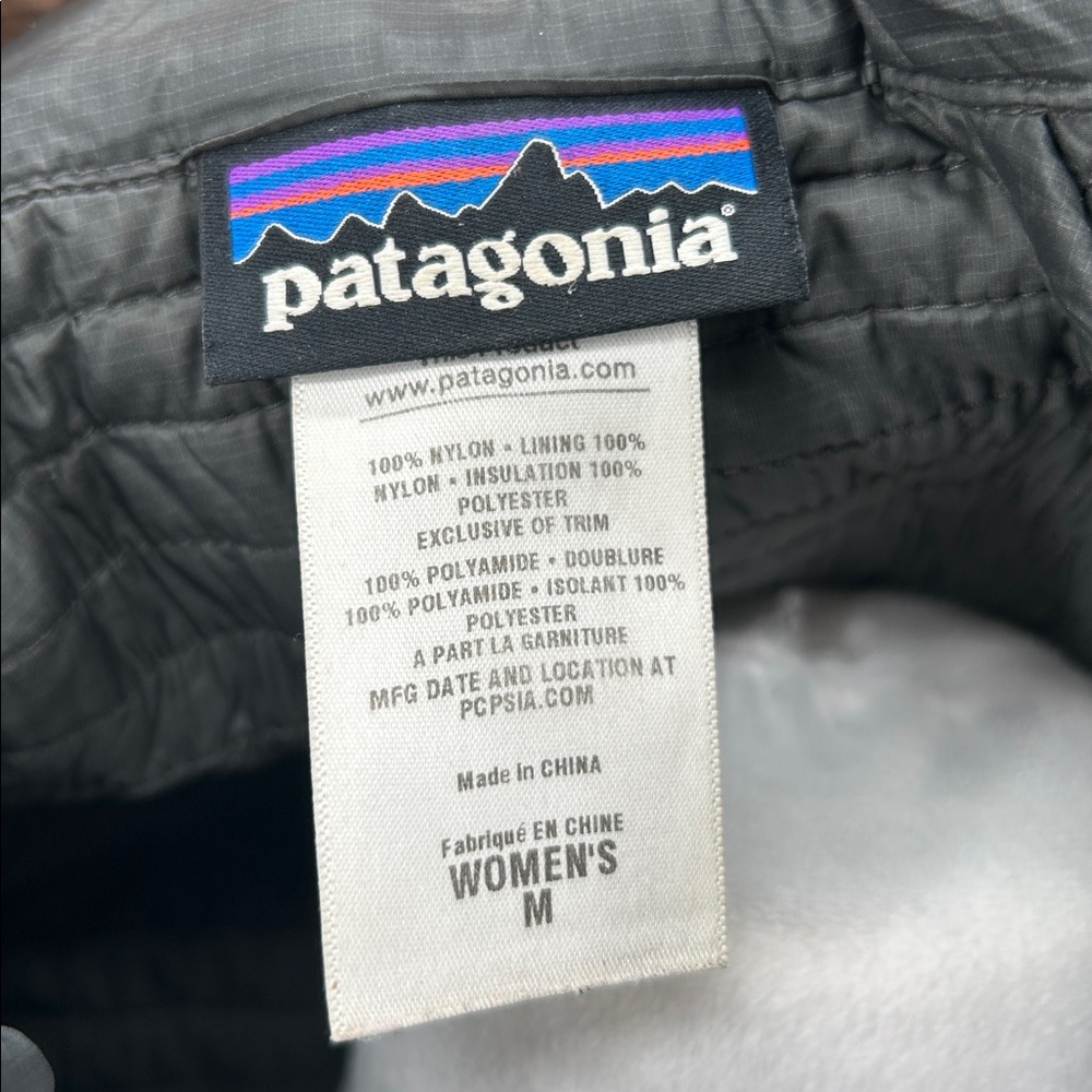 Patagonia Women's Vosque 3-in-1 Parka Black Trench Coat Size M - Picture 2 of 15